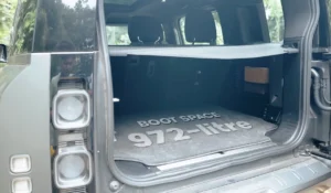 Defender Octa boot space