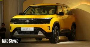 New Tata Sierra Bold Front Fascia