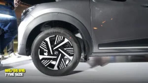 Nissan Gravite Wheels and Ground Clearance