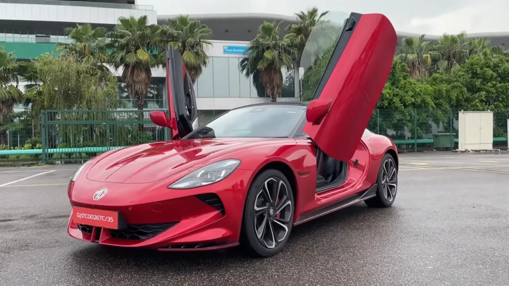 MG Cyberster: The Future of Electric Speed and Style on Four Wheels